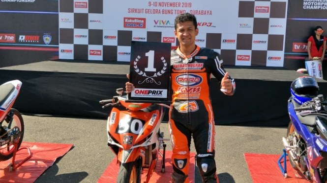 Pembalap PARD Racing, Rafid Topan Sucipto