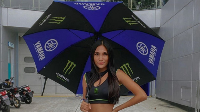 Nasya Marbun, Umbrella Girl MotoGP Berdarah Batak