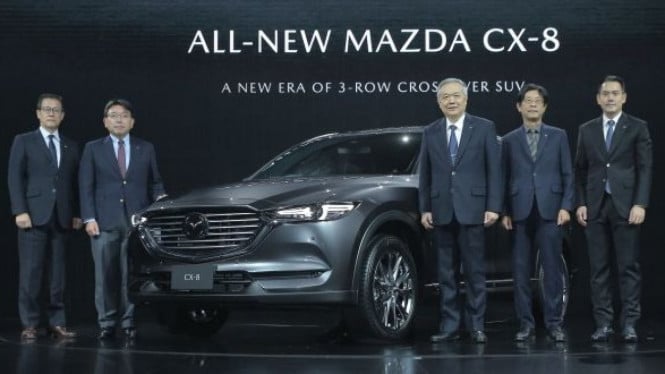 Mazda CX-8 Siap Mendarat di Indonesia Minggu Depan