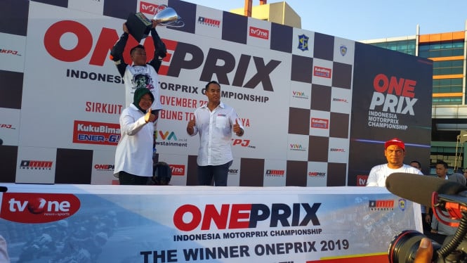 Fitriansyah Kete juara nasional kelas expert oneprix 2019