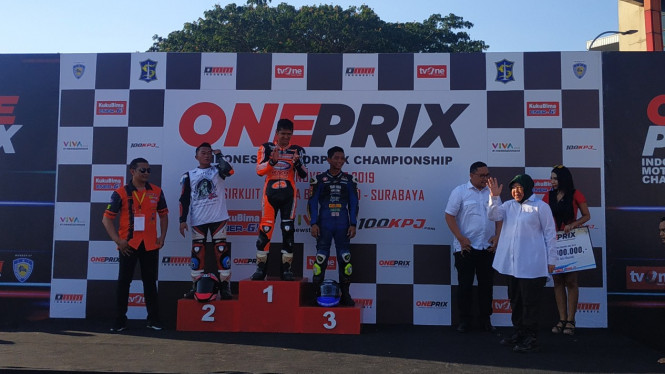 Rafid Topan juara race 2 expert oneprix 2019