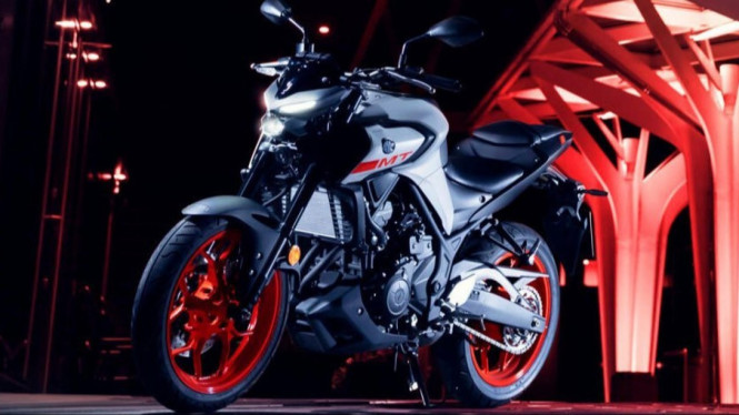Yamaha MT-03 terbaru.