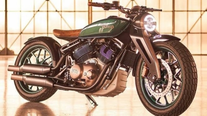 Motor Listrik Konsep KX Royal Enfield