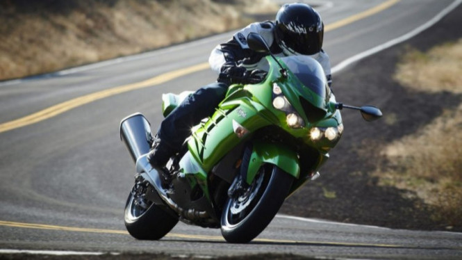 Kawasaki ZX-14R.