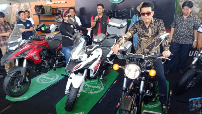 Benelli pamer tiga motor baru di Motobike Expo 2019.