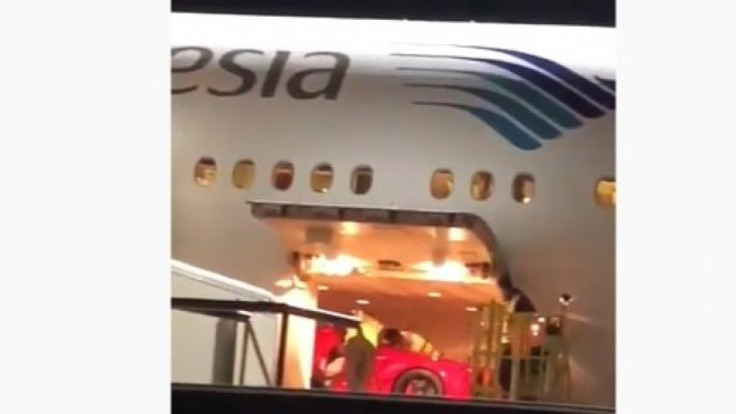 Viral Ferrari di Garuda Indonesia