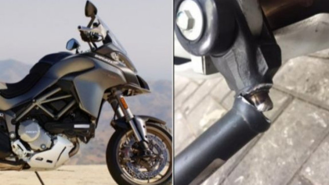 Ducati recall Multistrada gara-gara standar gampang patah.