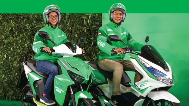 Grab bakal menggunakan Gesits dan PCX listrik
