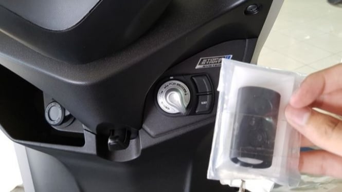 Remot Keyless pada Motor