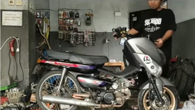 Kawin Silang  Astrea Grand dan NMAX
