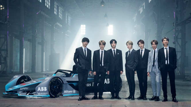 BTS jadi Brand Ambassador Formula E