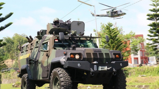 Mobil Taktis Komodo Pindad