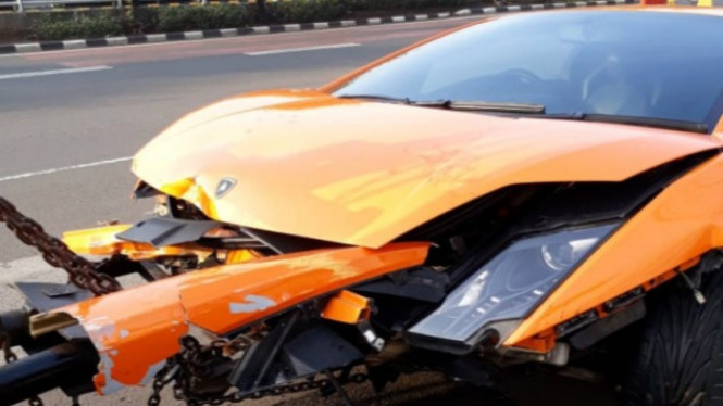 Lamborghini yang dipakai penodong pelajar