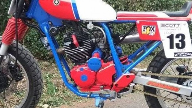 Modifikasi Yamaha Scorpio Diwa Custom