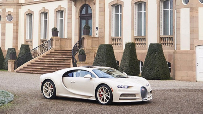 Bugatti Chiron Hermes Edition.