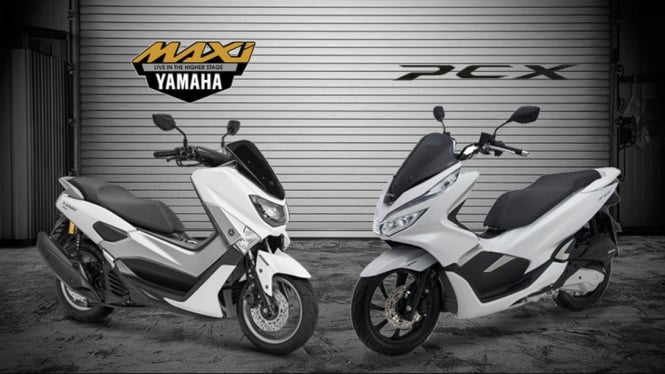 Yamaha NMAX dan Honda PCX