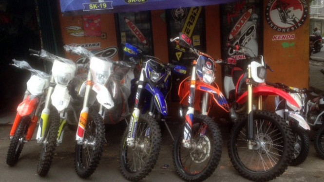 Motor Trail Bekas