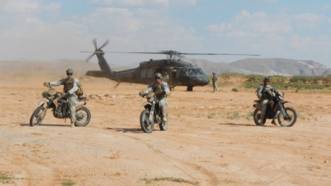 Motor Trail Perang Amerika