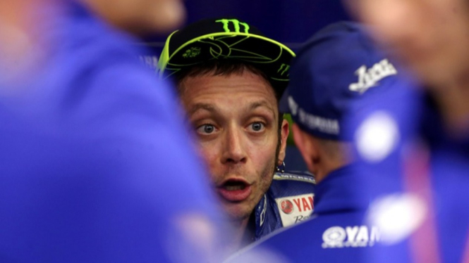 Valentino Rossi Marah