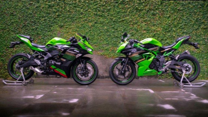 Kawasaki ZX-25R resmi diperkenalkan.