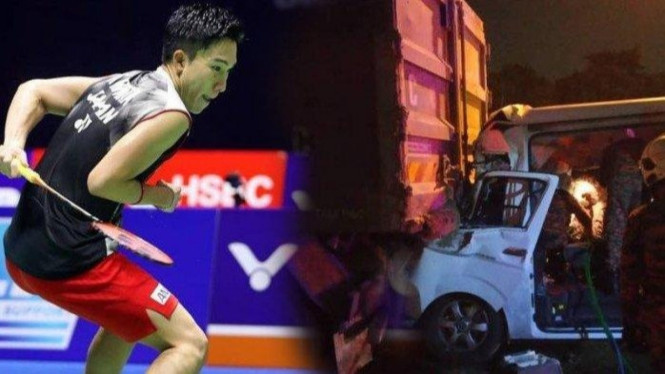 Kento Momota Kecelakaan