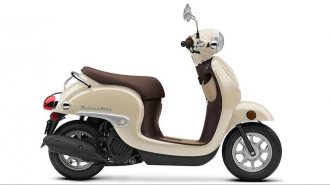 Skutik Honda New Metropolitan.