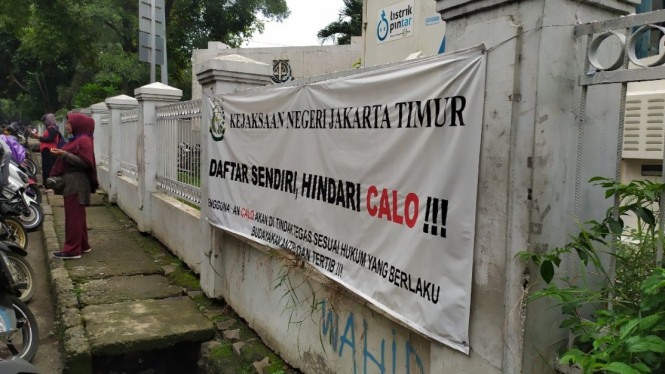 Calo tilang di Kejaksaan Negeri