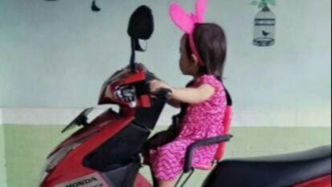 Kursi tambahan bonceng anak di motor