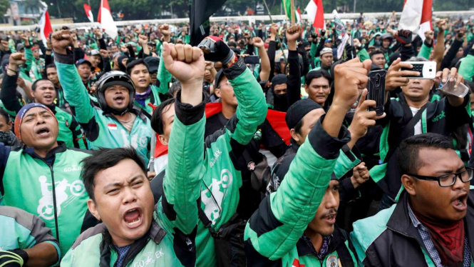 Demo ojek online
