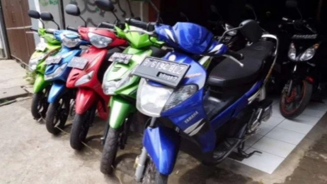 motor matik bekas