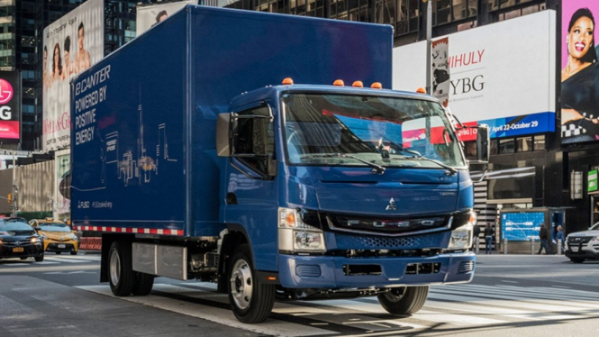 Truk listrik Mitsubishi bernama E-Canter