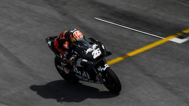 Pembalap penguji Red Bull KTM, Dani Pedrosa