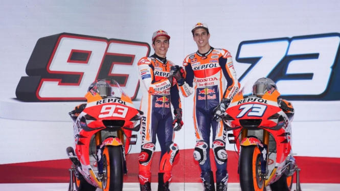 Marc Marquez dan Alex Marquez