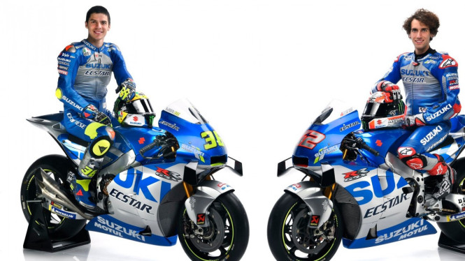Pembalap Suzuki, Joan Mir dan Alex Rins