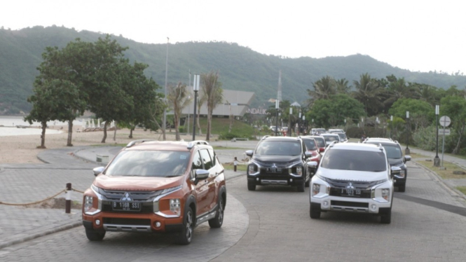 Test Drive Xpander Cross di Lombok