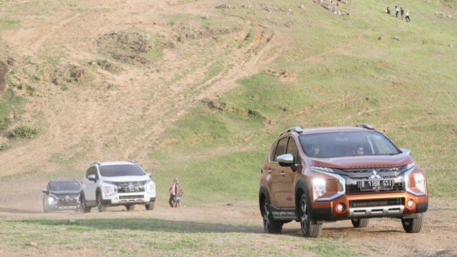 Test Drive Xpander Cross di Lombok