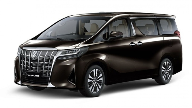 Eksterior New Toyota Alphard 2020