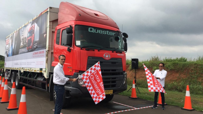 UD Trucks kembali menggelar perlombaan sopir truk