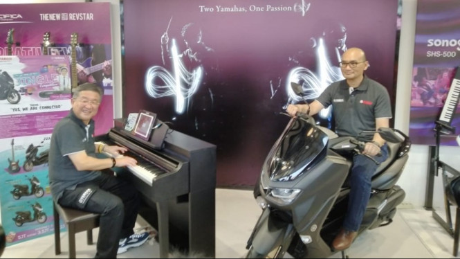 Kolaborasi Duo Yamaha