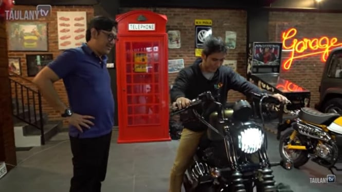 Andre Taulany jual Harley-Davidson
