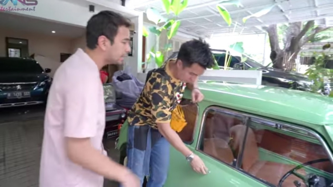 Baim Wong rela menebus Morris Mini Raffi Ahmad seharga Rp1 miliar