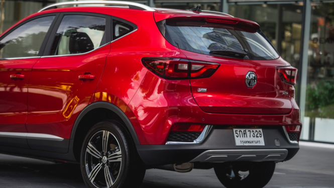 Eksterior belakang MG ZS