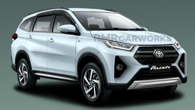 Desain digital Toyota Rush baru