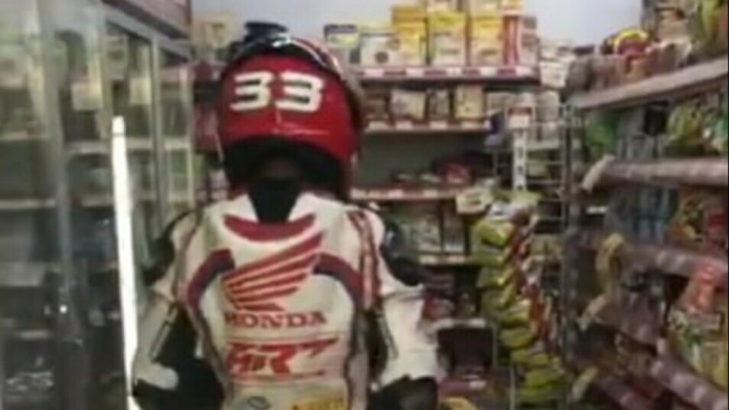 Aksi Pembalap Indonesia Ketika di Rumah Saja