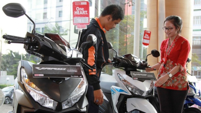 Ilustrasi Beli Motor Honda