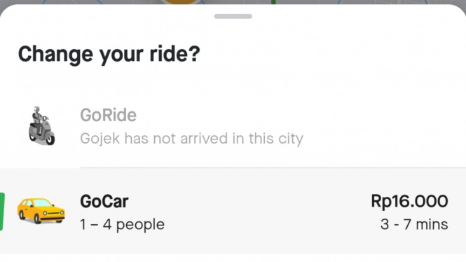 Aplikasi gojek