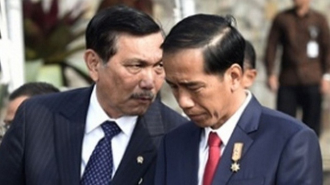 Luhut dan Jokowi