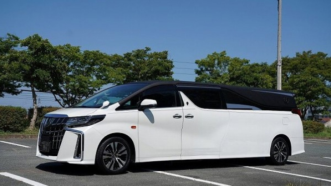 Alphard pengangkut mayat