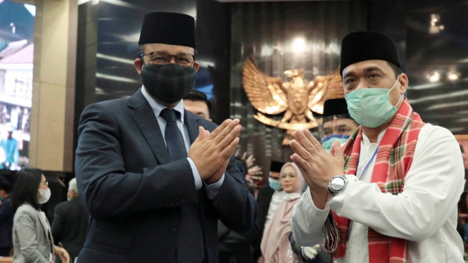 Anies Baswedan dan Riza Patria