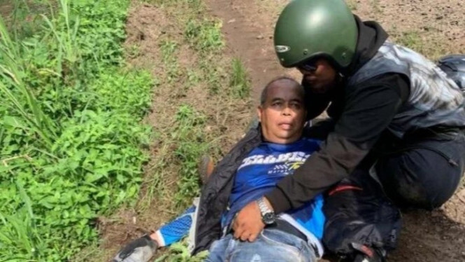 Mantan Bupati Musi Banyuasin Kecelakaan